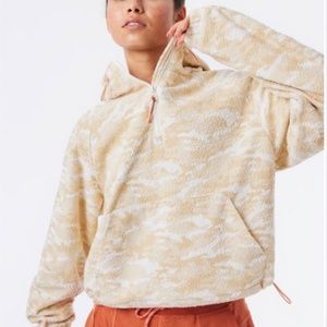 Outdoor Voices "PrimoFleece Half Zip Hoodie"